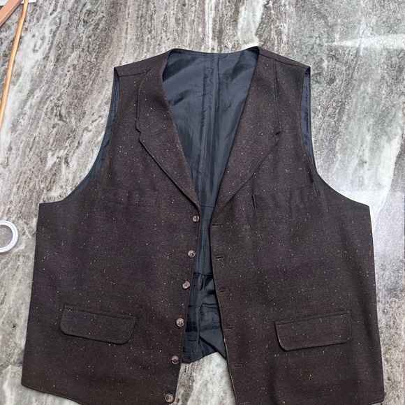 Men’s wool Vest with liner - Picture 6 of 7